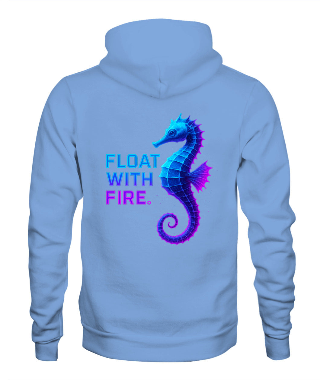 Float With Fire Unisex Hoodie - CR8-MODE Premium Hoodie – Gildan 18500 | Unisex Heavy Blend , Classic Streetwear Pullover