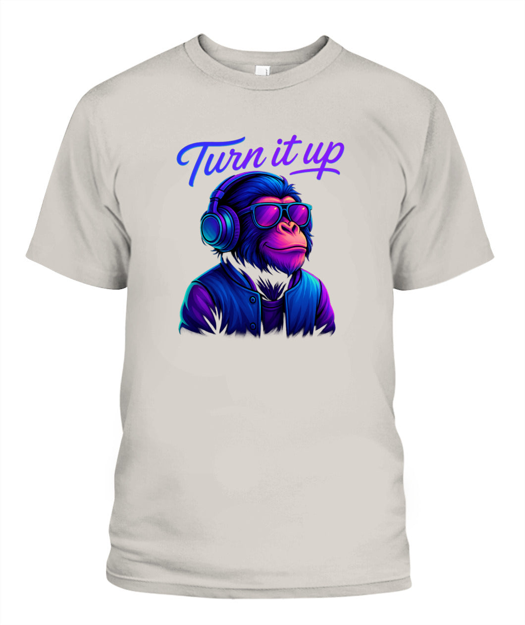 Turn It Up - CR8-MODE Premium T-Shirt – Gildan 5000 | Classic Fit, Soft Cotton, Unisex Streetwear Tee