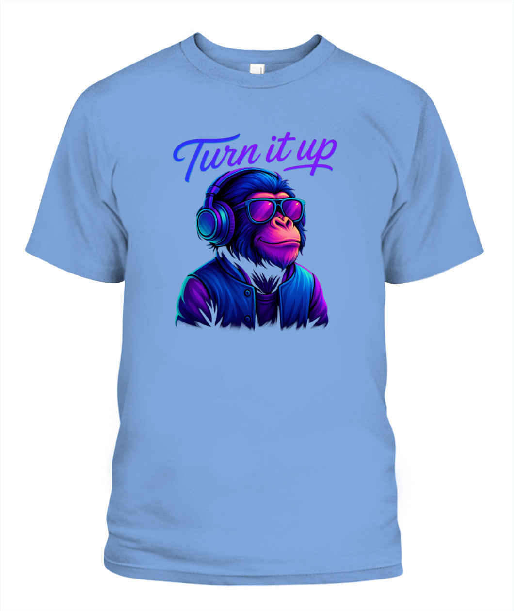 Turn It Up - CR8-MODE Premium T-Shirt – Gildan 5000 | Classic Fit, Soft Cotton, Unisex Streetwear Tee