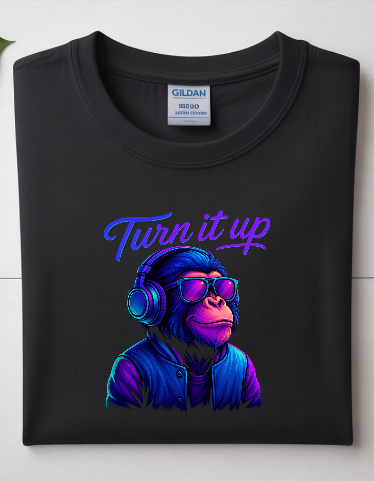 Turn It Up - CR8-MODE Premium T-Shirt – Gildan 5000 | Classic Fit, Soft Cotton, Unisex Streetwear Tee