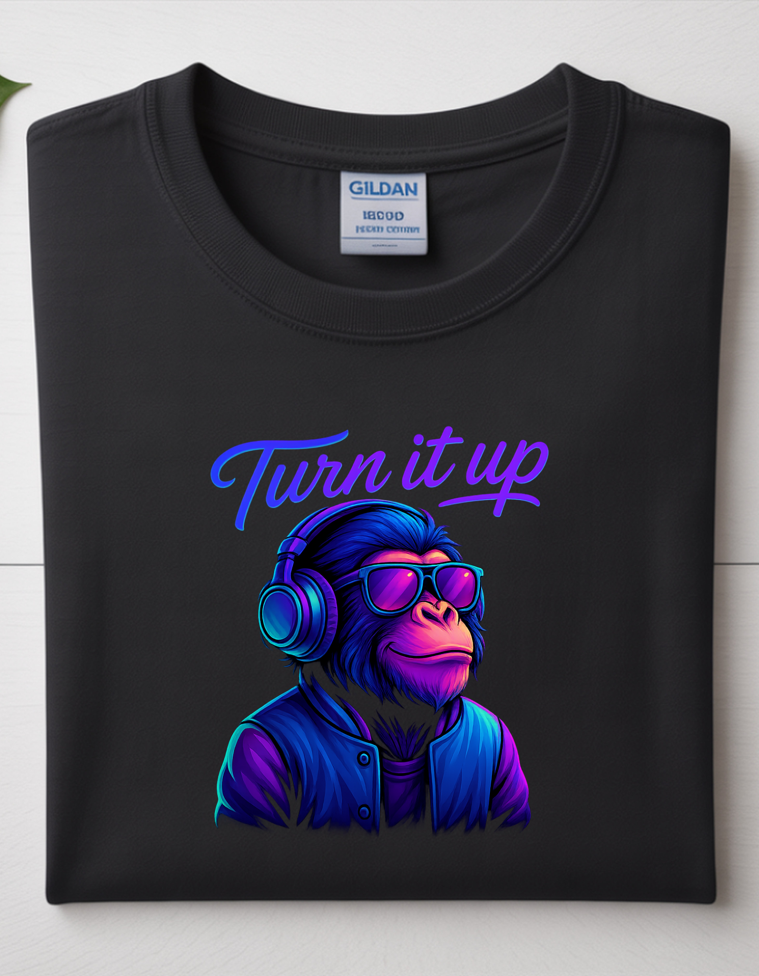 Turn It Up - CR8-MODE Premium T-Shirt – Gildan 5000 | Classic Fit, Soft Cotton, Unisex Streetwear Tee