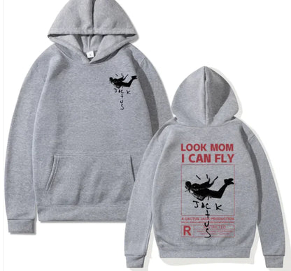 Cozy Loose-Fit Velvet Hoodie