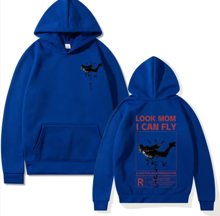 Cozy Loose-Fit Velvet Hoodie