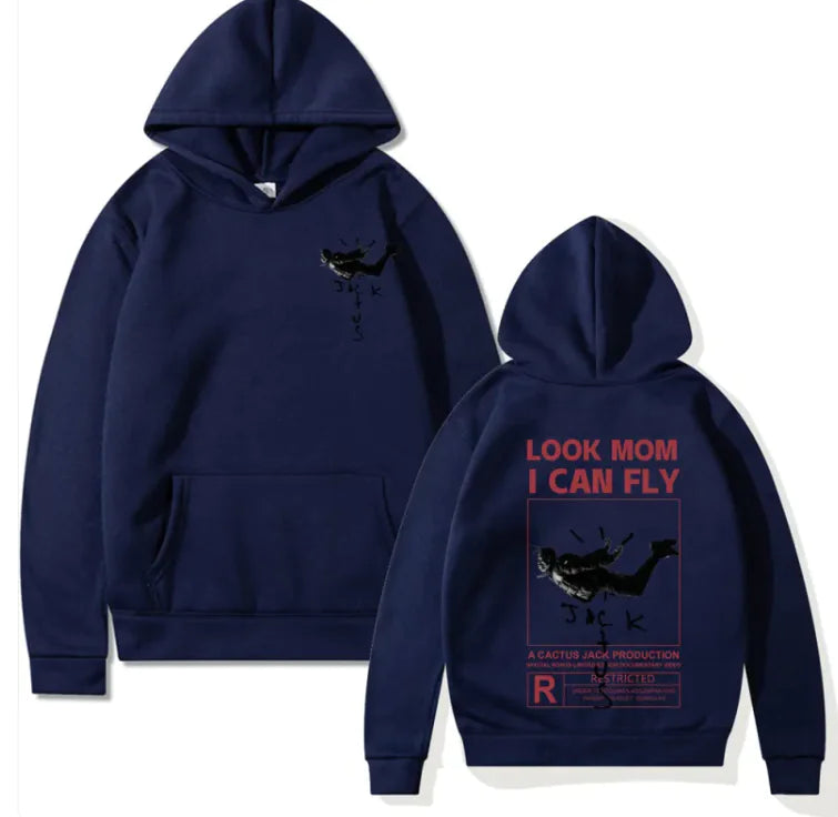 Cozy Loose-Fit Velvet Hoodie