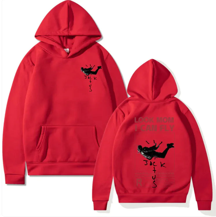 Cozy Loose-Fit Velvet Hoodie