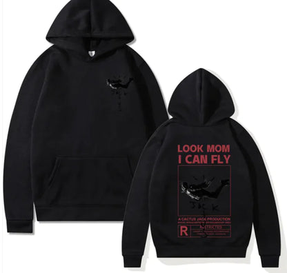 Cozy Loose-Fit Velvet Hoodie