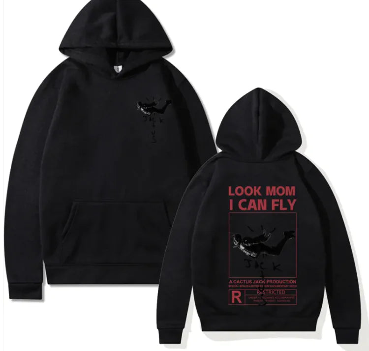 Cozy Loose-Fit Velvet Hoodie