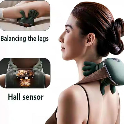 Siasoo Professional Neck and Shoulder Massager with Handheld Functionality for Comprehensive Relief