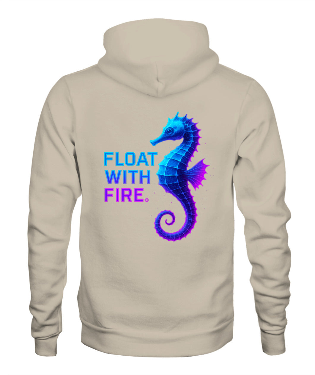 Float With Fire Unisex Hoodie - CR8-MODE Premium Hoodie – Gildan 18500 | Unisex Heavy Blend , Classic Streetwear Pullover