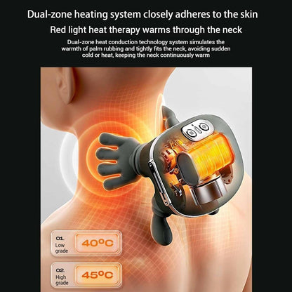 Siasoo Professional Neck and Shoulder Massager with Handheld Functionality for Comprehensive Relief