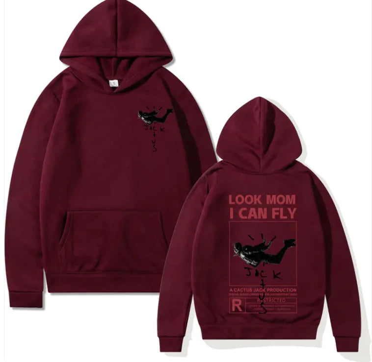 Cozy Loose-Fit Velvet Hoodie