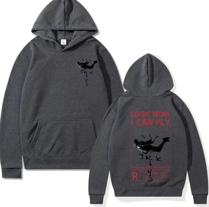 Cozy Loose-Fit Velvet Hoodie