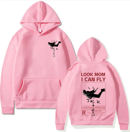 Cozy Loose-Fit Velvet Hoodie